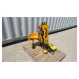 Mini Skid Steer Hydraulic Post Pounder