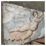 Large Figural Stone Mosaic Panel