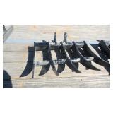 Mini-Excavator Weed Brush & Rock Rake