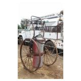 Vintage Fyr-Fyter Wheeled Fire Extinguisher