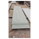 Corrugated Roofing Panels Approx. 3 x 12 Ft