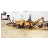 Case Davis 40+4 Trencher Backhoe