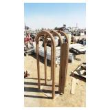 Pair Steel Material Handling Frames
