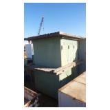 Industrial Wood Shop Work Tops & Metal Storage