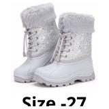 Kids Winter Boots Girls Boys Warm Snow Boots Child