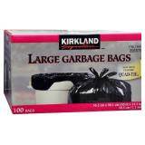 Kirkland Signature Garbage Bags (Pack of 100 /30 X