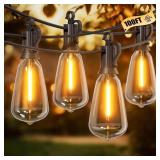 Brightown Outdoor String Lights, 100FT 50+2 LED ST