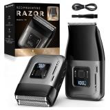 Cordless Foil Shaver for Men: Dual Replacement Hea