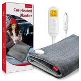 Comfytemp 12V/24V Car Electric Blanket for Back Pa