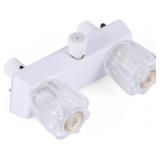 BOXOB RV Shower Faucet, Transparent ABS Camper Sho
