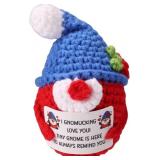 TOYMIS Positive Gnome Crochet, Couple Crochet Gnom