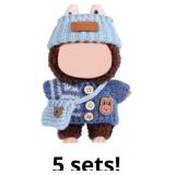 BOXOB Clothes Outfit for Dolls, Premium Blue Doll