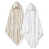 Burt's Bees Baby - Hooded Towels, Absorbent Knit T