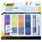 BIC 34 Mechanical Pencils Medium 0.7mm HB #2