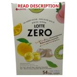 ZERO Sugar-Free Yuja, Peach & Kiwi Jelly Gummies C