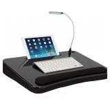 $145 Sofia & Sam XLG Deluxe Lap Desk with Tablet S