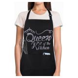 Funny Aprons for Women with Pockets, Kitchen Cooki
