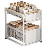 $123 2 Tier Pull-out Storage Organizer, Slide Out