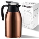 PARACITY 68oz Thermal Coffee Carafe Stainless Stee