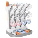 CandyHome Baby Bottle Drying Rack, Space Saving Ve