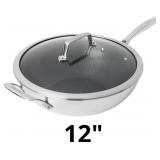 $130 Henckels Paradigm Ceramic 12-inch Stainless S