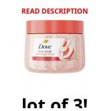 Dove Exfoliating Body Scrub for Women Peach, 15 oz