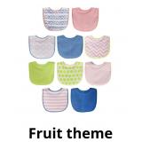 Neat Solutions Girl 10 Pack Water Resistant Bib Se