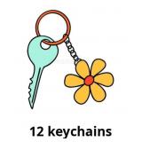 Lot of keychains
