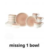 16 Piece Stoneware Dinnerware Set