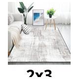 Runner Rug 2x3ft/60x90cm, Non-Shedding Soft Fluffy