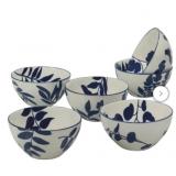 Certified Arbor Stoneware Bowls, 6-piece