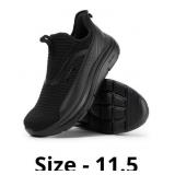 FitVille Extra Wide Mens Slip on Walking Shoes wit