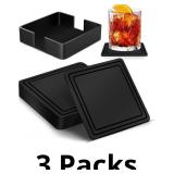 Drink Coasters, Cup Coasters for Table, Silicone C