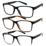 Taylor 3 Pack Reading Glasses for Readers(+2.00)