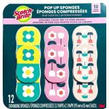 Scotch-Brite Pop Up Sponges Non-Scratch 15x Absorp