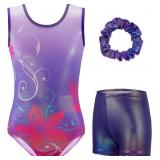ESHOO Girls Gymnastics Leotards Sparkly Ballet Dan