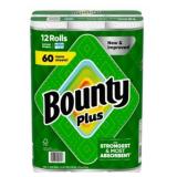 Bounty Plus Paper Towel, 12 x 91 Sheets