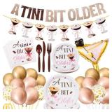 142 Pcs A Tini Bit Older Birthday Party Supplies,