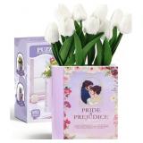 $108 3D Puzzle Vase for Adults, 3D Puzzle Book Vas