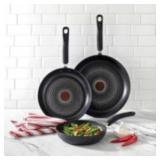 T-fal Ceramic Non-Stick Skillet Set, 3-pieces