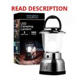Enbrighten Weather Resistant Dimmable LED Lantern,