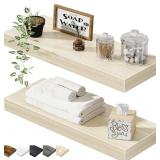 QEEIG Bathroom Floating Shelves for Wall - 15.7' W