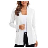 Urban CoCo Women's Lightweight Open Front Knit Car