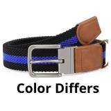 SANSTHS Reversible Braided Belt for Men and Women,