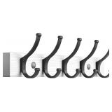 Optish Coat Rack Wall Mount, 15.7' Wood Coat Hooks