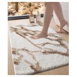 DEXI Soft Bathroom Mat Absorbent, 24x36 Non Slip B