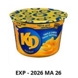 KD KRAFT DINNER Snack Cups - Three Cheese Macaroni