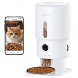 $169 Automatic Cat Feeder with Camera - 5G WiFi Ti