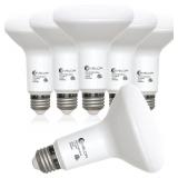 Evelor BR30 LED Light Bulbs 65W Equivalent, 7W Ene
