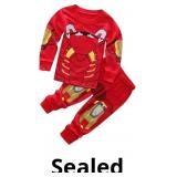 LEMONBABY Boys Ironman Pjs Pants 2 Piece Pajama Se